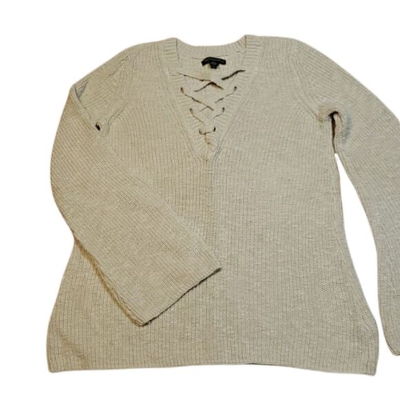 American Eagle Outfitters Sweater, beige, aesthetic, medium - Picture 1 of 6